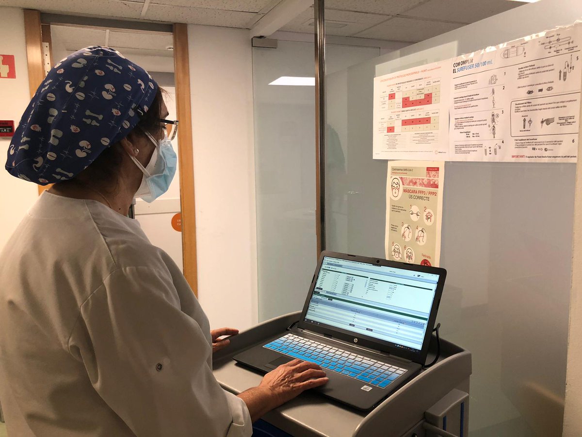 Endeguem!!!Estació clínica infermera 
<a href="/Mutua_Terrassa/">MutuaTerrassa</a> <a href="/NursingNow2020/">Nursing Now Challenge</a> #infermeria #TCAI