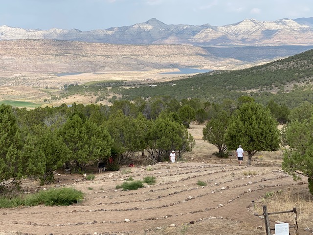 LegacyLabyrinth's tweet image. Here it is!  Our new Legacy Labyrinth at Six Eagles Haven in #Mesa #Colorado !  
#Labyrinths #LegacyLabyrinth