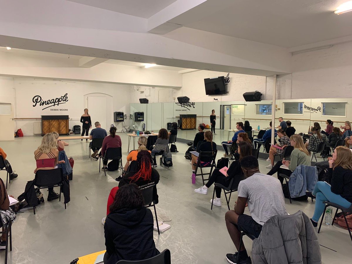 thegradstart's tweet image. Socially distanced song workshops and seminars. 👏