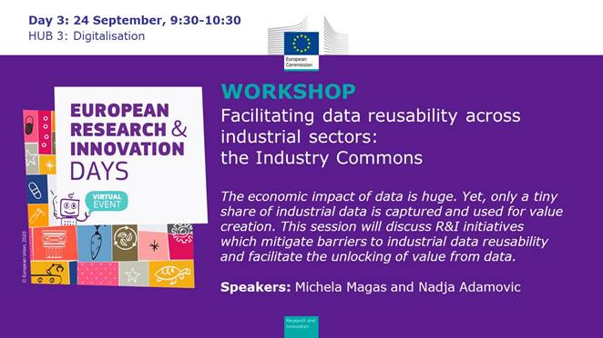 The #RiDaysEU are ongoing! We will try to do our best to attend this interesting workshop about 'Facilitating #data #reusability across #industrial sectors: the #Industry commons'. Will you be there? 💻
Info: intersect-project.eu/european-resea… 🙃
#nanoscience #materialmodeling #electronics