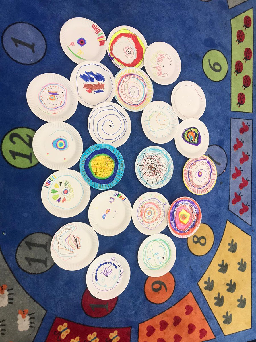 HaimoSchool's tweet photo. Our work from International Dot Day is fantastic-the creativity is great to see. Article 31 of the UNCRC has been accessed with this work - the right to take part in artistic activities #DotDay #MakeYourOwnMark @readingagency @WalkerBooksUK @peterhreynolds @ElthamArts @UNICEF_uk https://t.co/UeKg2ymWvh