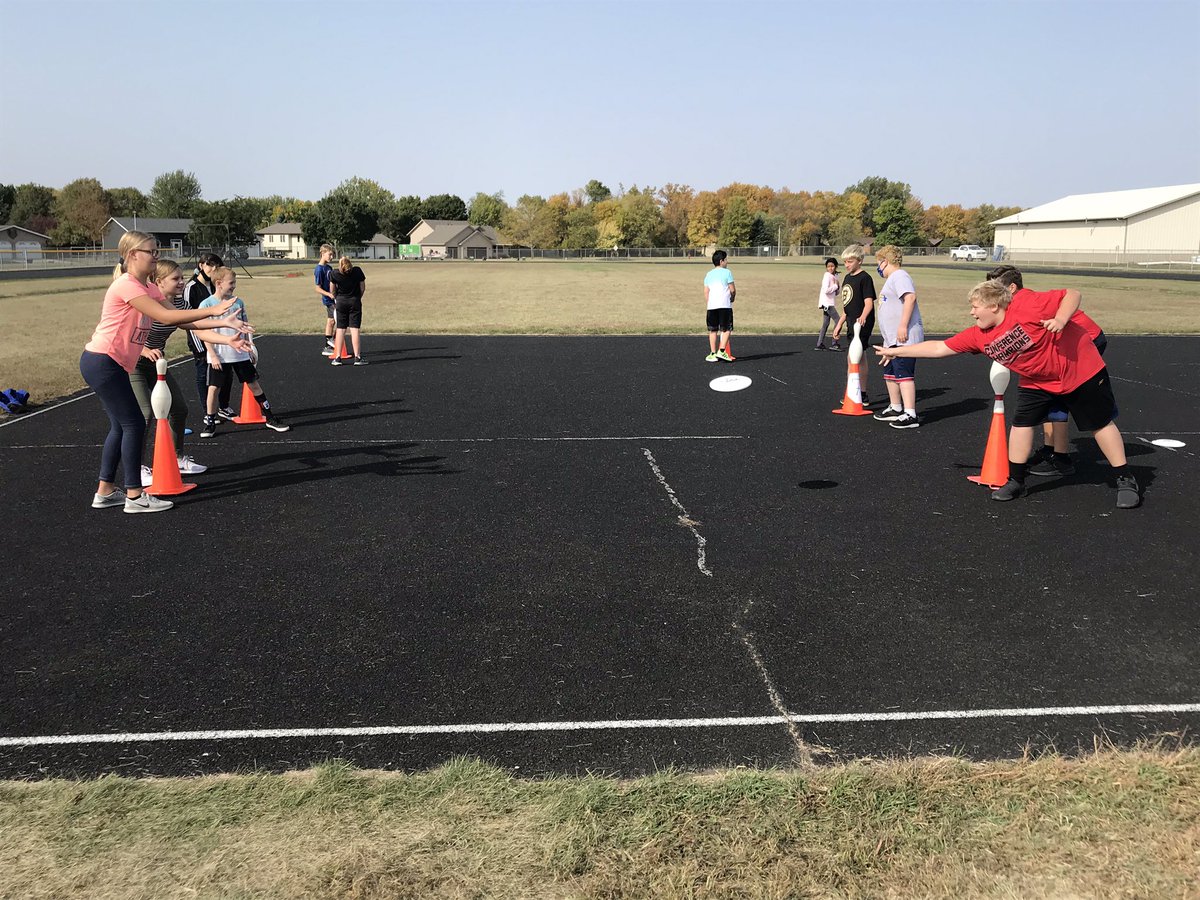 Great day for some pin-cone frisbee! #WindomPE