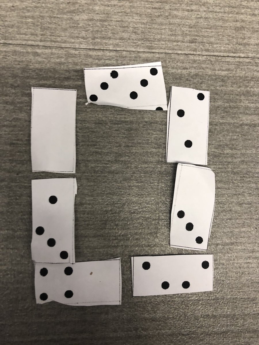 ms_stevenskr's tweet image. Can you make a box out of dominos where each side equals the number eight? #mathproblemsolving check out the different boxes our class came up with.