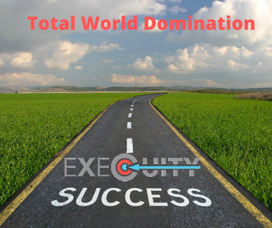 ExecuityLLC's tweet photo. Achieving Total World Domination is a journey not a destination. The TWD Roadmap™ is focused on finding the right balance between personal, financial and business goals. Find out what your business is worth: https://t.co/GTCXR2m6r8 
#ValueBuilderScore #IncreaseYourBusiness #CEPA https://t.co/XbFxEeeZSx