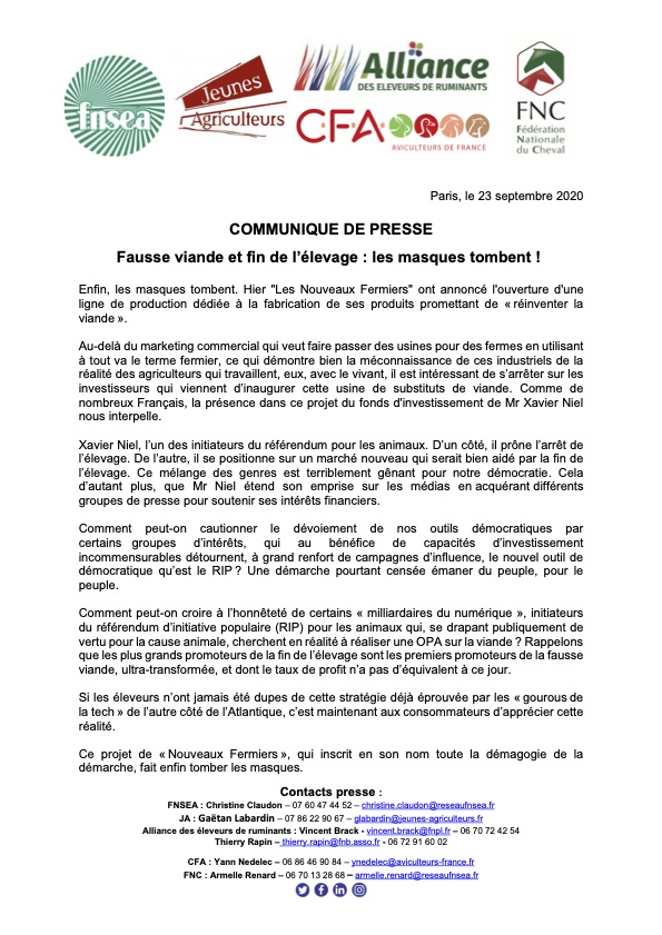 Alliance des éleveurs de ruminants tweet media