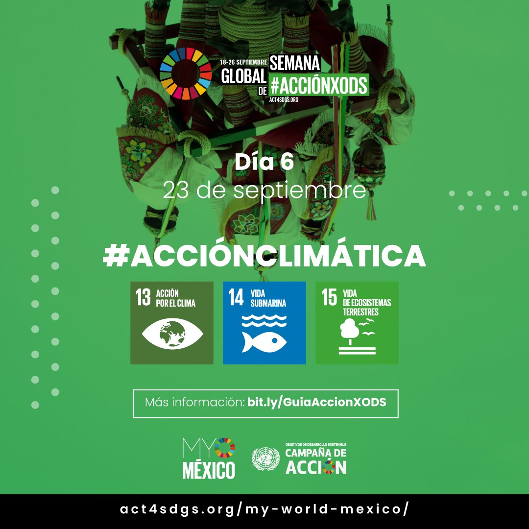 CdValles2030's tweet photo. #AcciónClimática  

Arrancamos el Día 6 de la Semana Global de #AccióXODS https://t.co/pdz48EFf9z