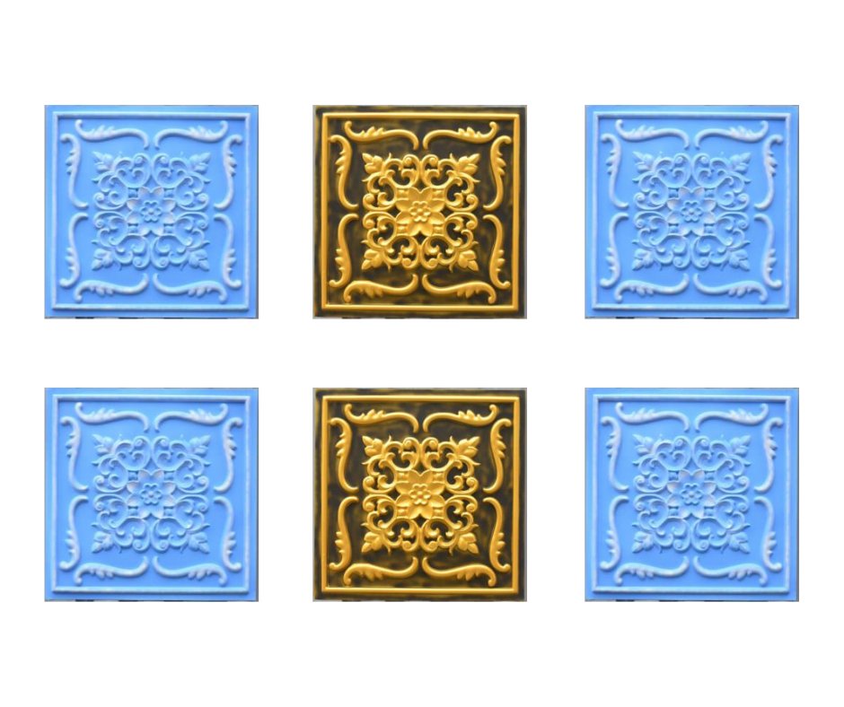 CTBU_'s tweet photo. Decorative drop ceiling tiles available in sky blue and antique gold on sale now for just $7.79! https://t.co/ImHqSlUce6 https://t.co/ZOIFxbv3DZ