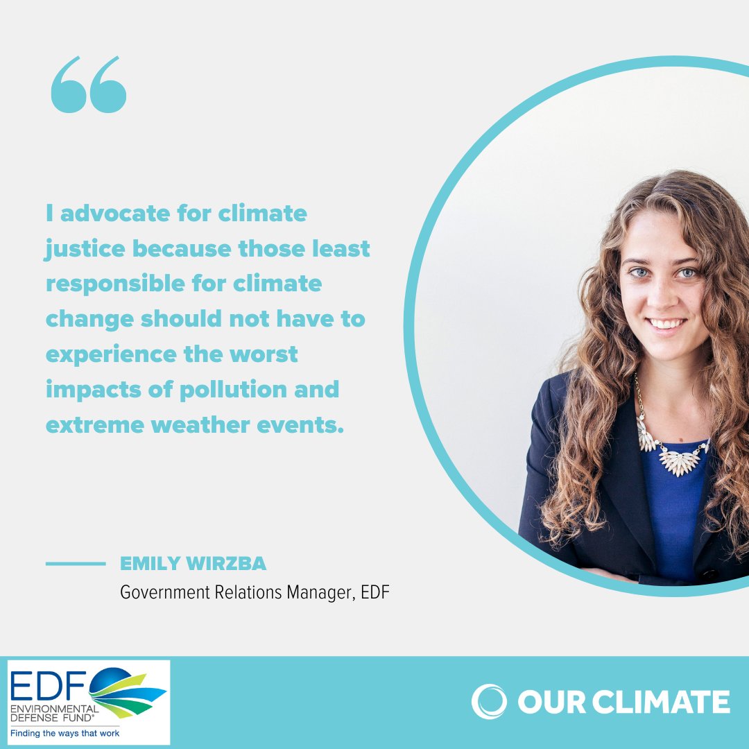 Emily Wirzba is the Government Relations Manager at Environmental Defense Fund <a href="/edf/">Environmental Defense Fund</a>. Register to hear this conversation with Aryan Ranjan, Our Climate Fellow during Thursday's launch of: "Is It Hot Enough For Ya?" via this link: ow.ly/eaxk50ByXmy