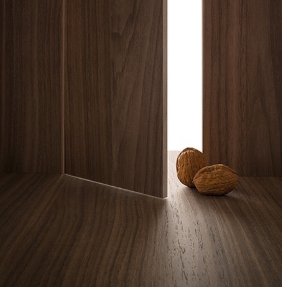 WPWoods's tweet photo. It's #WoodWednesday! Or is it?! Our @Cleaf_Official Poro Noce LS14 Bosco looks and feels so realistic - it gives walnut veneer a run for its money! #design #interiordesign #millwork #custommillwork #cleaf https://t.co/znfSP0wLDR