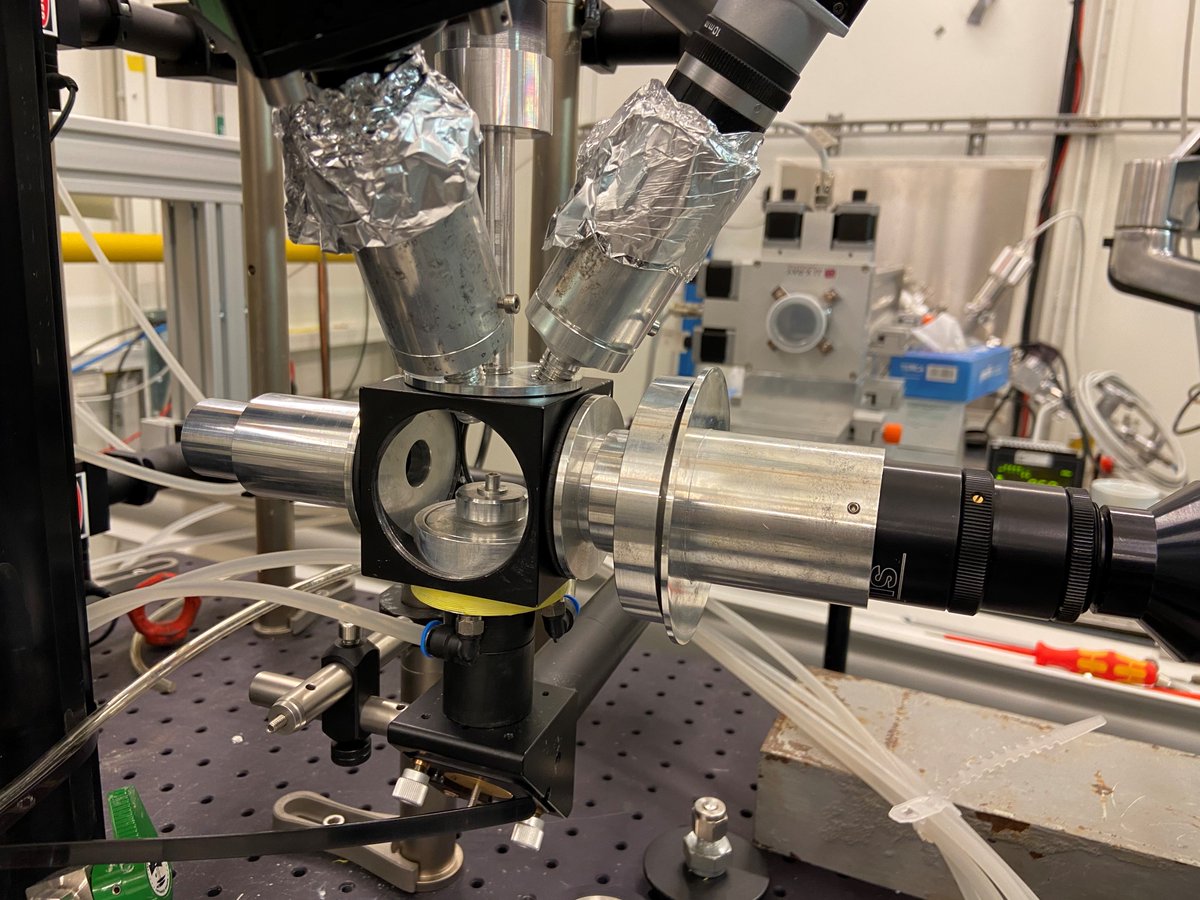 ChristianAdaBAM's tweet image. #Levitator is prepared with slag sample