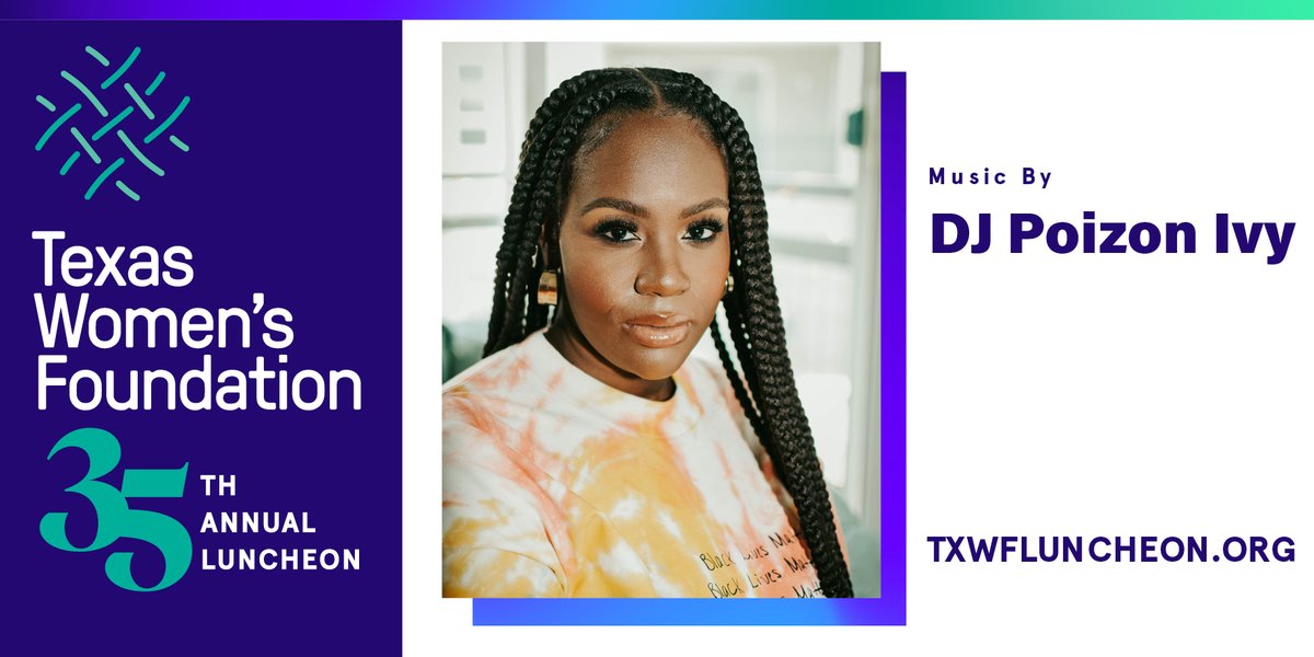 Luncheon Sneak Peek: The one and only @poiZonivytheDJ will be in the house for Texas women and girls next Tuesday 9/29, spinning tunes that are sure to get you fired up and inspired. Get your tickets now: ➡️ txwfluncheon.org #TX4All