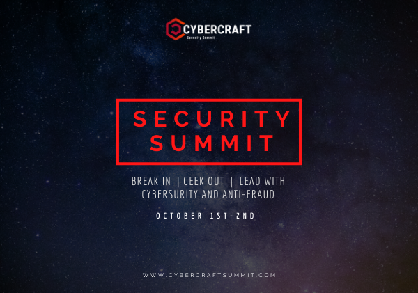 BottegaTech's tweet photo. Register for the CyberCraft Security Summit today at https://t.co/NR2n0crzc6! #cybercraft #cybersecurity #antifraud https://t.co/QiZoiE0YbX
