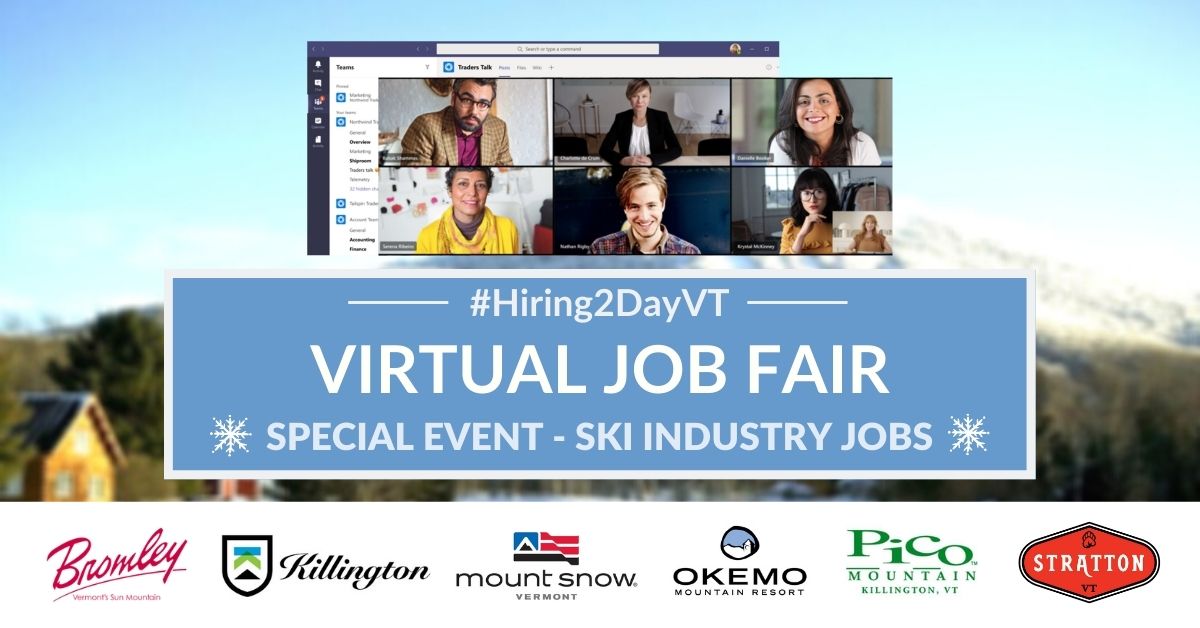 GovPhilScott's tweet image. As we continue to safely reopen our economy, there are many career opportunities for Vermonters who are ready to get back to work. Join @VTLabor tomorrow, September 24 at 11:00 am for a virtual job fair feat. Vermont ski industry employers: labor.vermont.gov/event/virtual-… #Hiring2DayVT