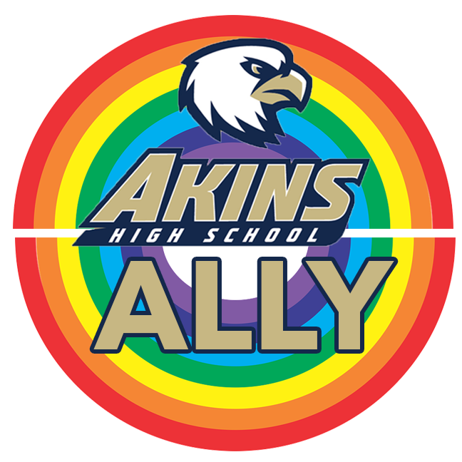 AkinsGsa's tweet photo. Thanks for being an Akins Ally. I know a missed a few, so please "RT" or "Tag an ally" :) #AkinsAlly #LGBTQIA  #AISDpride @AkinsAISD @AkinsJournalism @AkinsYearbook @akinslibrary @Akins_911 @_latinosunidos_ @ajttheatre @AkinsTAFE @AkinsSoftball @AkinsNT @AkinsSSA https://t.co/RrkWOIpKZl