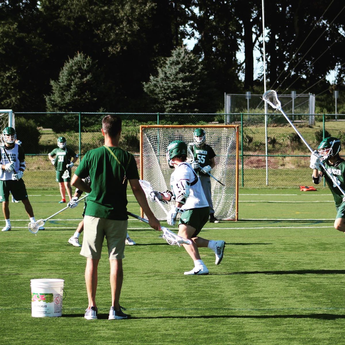 More progress in our 2nd week of Fall Lacrosse! @mcccathletics @mercercollege #MercerMLax #MovingYouForward #MercerMade #PositiveVibesOnly