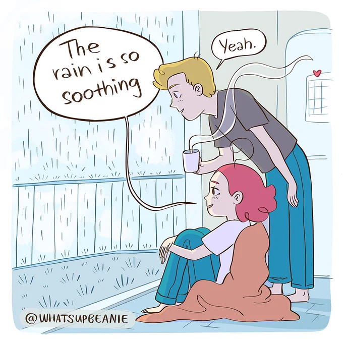 Do you like rainy days? I feel like they can be either very chill and soothing or feel a bit too melancholic and even miserable. 