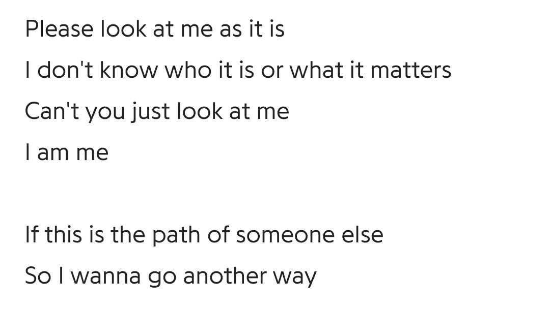 i am me emphasizing two times that they aren't here to imitate or please everyone. they are here to be themselves. and most importantly find their own way to success. [  #IGOT7ProudOfGOT7 ][  #GOT7  @GOT7Official ]