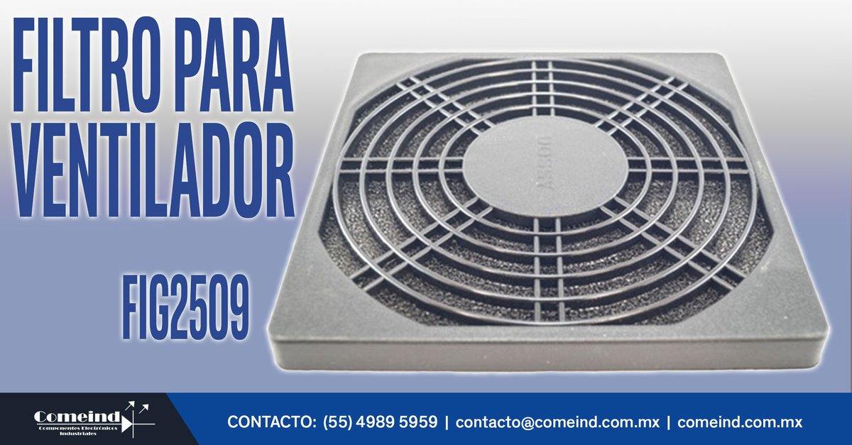 En #Comeind tenemos los #Filtros para su #Ventilador este y otros productos los podrás encontrar en comeind.com.mx