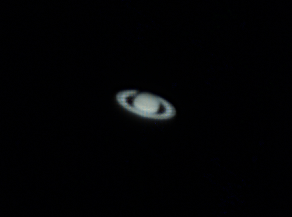 Recently been getting into planetary imaging. Here is one of my first attempts at Saturn a few months back