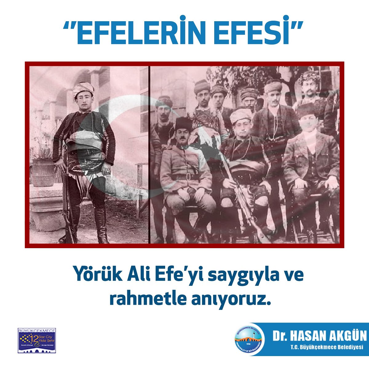 drhasanakgun's tweet photo. Yörük Ali Efe, Aydın'a kadar ilerlemiş Yunan zulmüne karşı ilk başarılı baskını gerçekleştirmiştir. 16 Haziran 1919'da Malgaç’ta Yunan kuvvetlerine büyük zarar veren baskın, Kuvayi Milliye'ye büyük moral olmuştur. 

Ölüm yıl dönümünde kahraman Efemizi minnetle anıyoruz. https://t.co/Uijt0u97tW