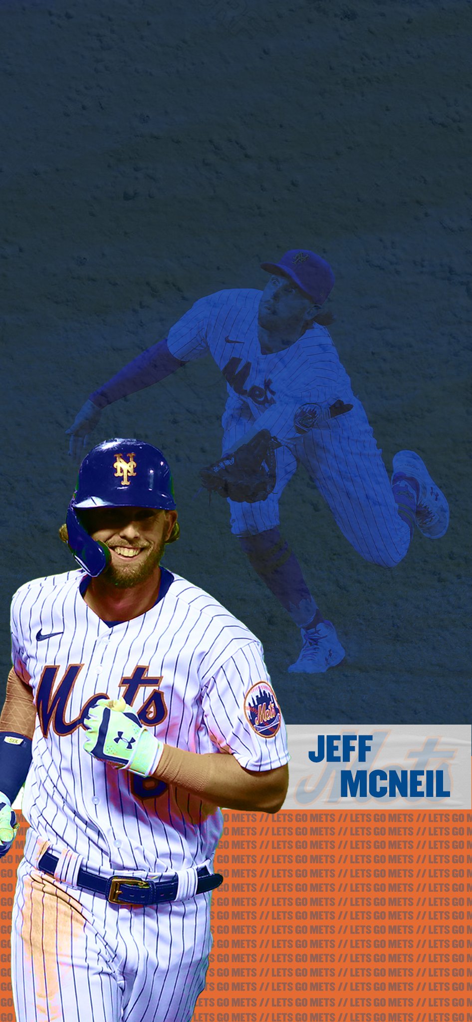 New York Mets on X: Time for a lock screen upgrade with this week's  #WallpaperWednesday. #LGM  / X