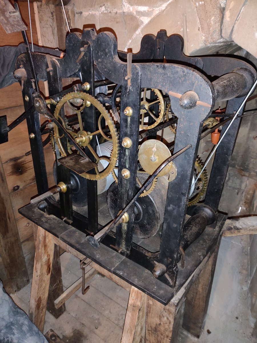 TimeAssured's tweet image. This week Steve and Mike have been busy in the workshop repairing this set of dial motionworks after an issue was  causing the clock to stop. After some rebushing, testing and adjustments we  have reinstalled them and the clock is now working correctly.