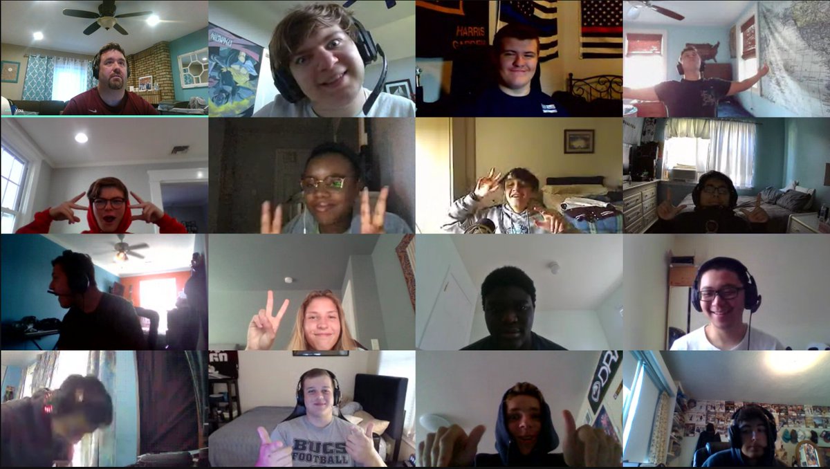MrMilonas's tweet photo. Great group of AOIT Seniors this year! Lots of fun on our virtual call this morning.  Already giving us a road map for the rest of the year. @rbrhs #rbraoit #senioryear #rbrclassof2021 #gobucs https://t.co/1f5S8Mvond