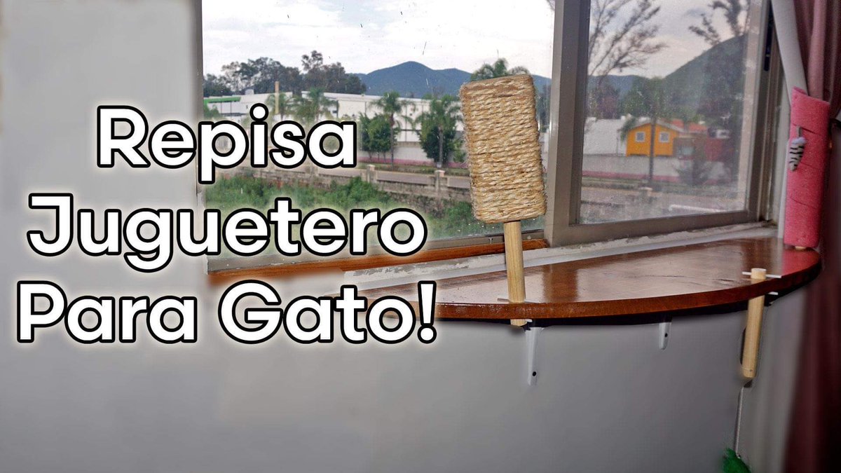MrComoleHago's tweet photo. Mira cómo hacer esta repisa con juguetero para tus gatos, es muy fácil de hacer y de seguro les encantará video: https://t.co/i9sWcJPlYu #comolehago #diy #consejos #lifehacks #repisa #repisajuguetero #shelve #shelvetoyholder #pets #mascotas #gatos #quedateencasa #conmigo #youtube https://t.co/k4CyssQOx1