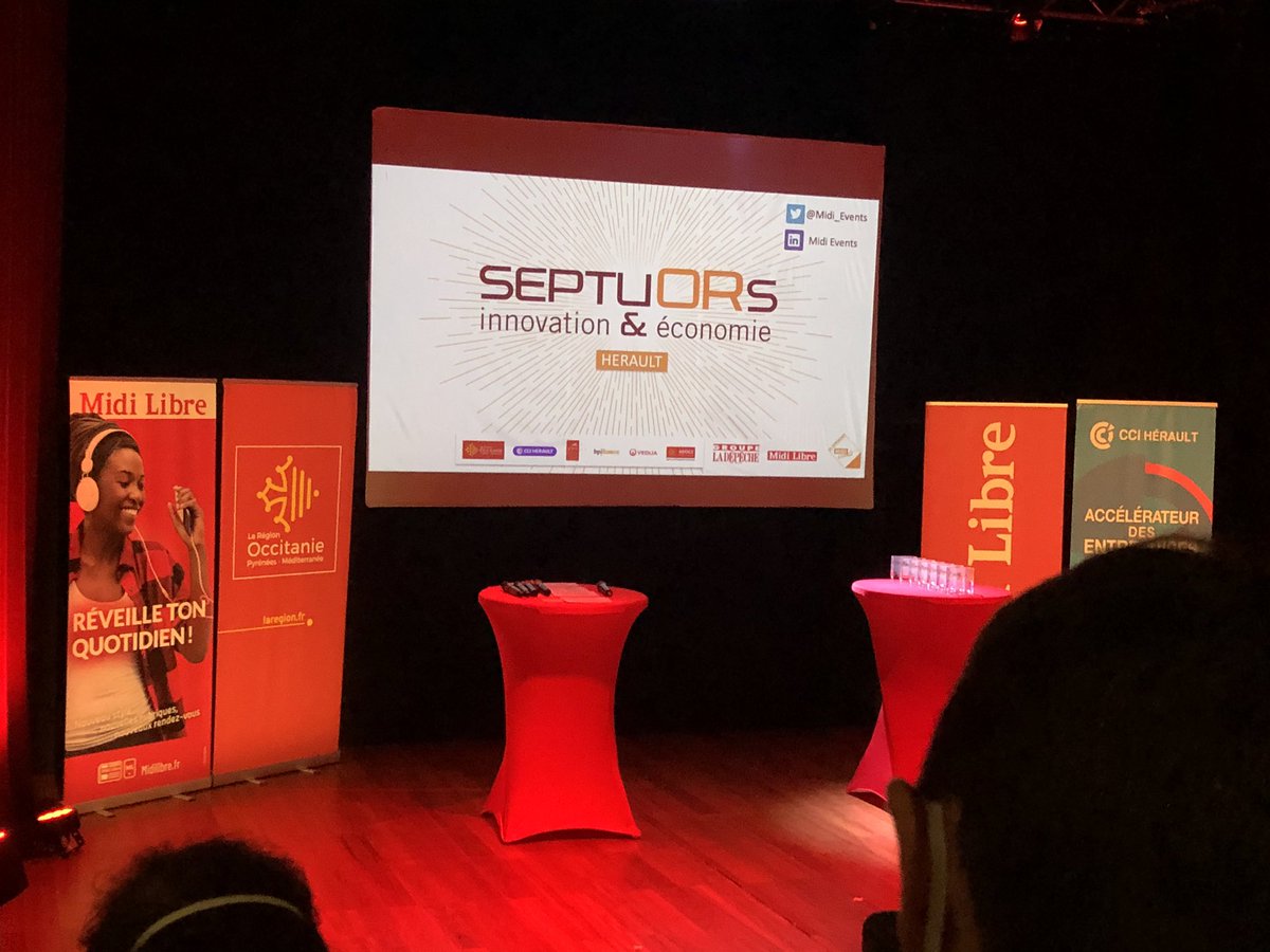 DuoDisplay's tweet image. #septuors innovation et economie avec @Midi_Events c’est ce soir et ça commence !