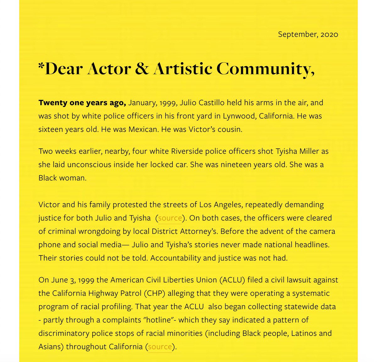 XCastingNYC's tweet photo. 📢 X Casting’s Anti-Racist Ethos Is Personal. ✊🏿✊🏾✊🏽✊🏼💛 Read our statement in the thread below. (Thread 1/3) https://t.co/XvNytN43ap