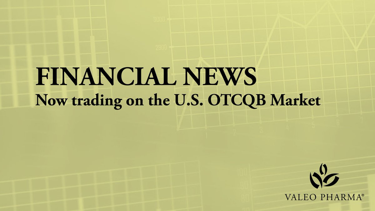 Valeo Pharma tweet media