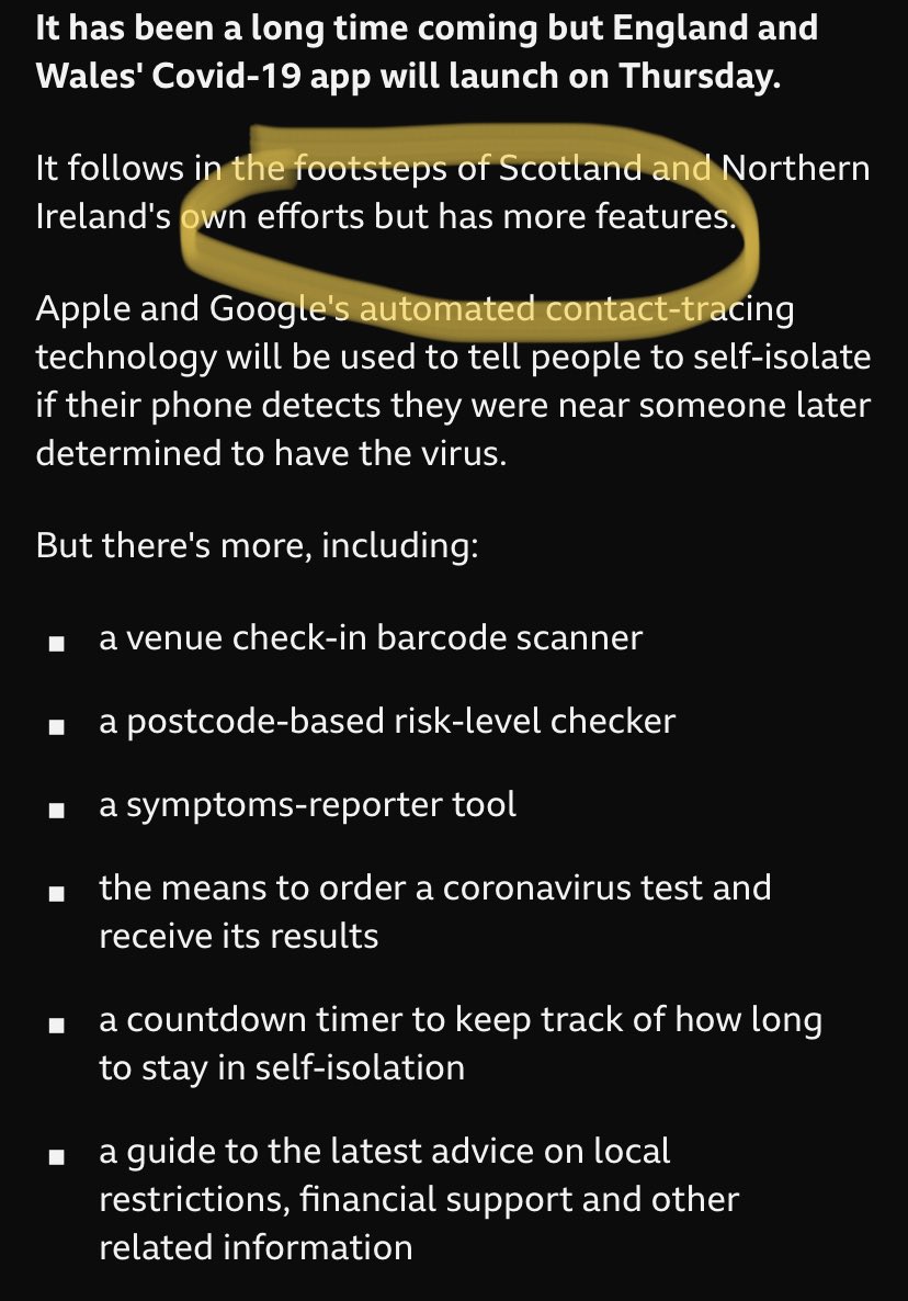 m0nkmaster's tweet photo. NHS Covid-19 app - Agile software development in action... not! https://t.co/46LHRXvQcs  #COVID19 #agile  The countdown tracker deffo needed to be in the MVP. https://t.co/WX7WxY31vC