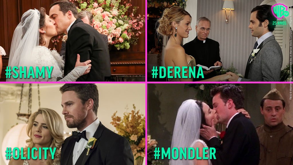 WarnerChannelBR's tweet photo. Qual foi seu casamento preferido durante esses 25 anos de histórias de amor? 😍🥰❤️ #WC25 https://t.co/ecbz5JbIx6