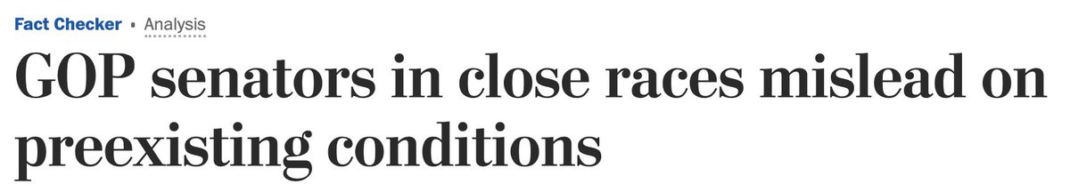 ...after story... https://www.washingtonpost.com/politics/2020/07/15/gop-senators-close-races-mislead-preexisting-conditions/