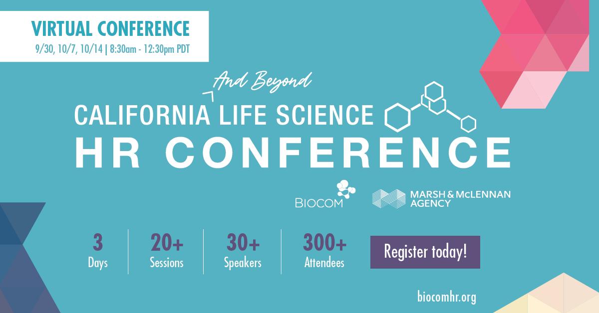 MMA_West's tweet photo. Last call to register! Register today for the 2020 @biocom California (and Beyond) Life Science Virtual HR Conference! To learn more and to register click here: https://t.co/1lYmMGUtDH #BiocomHRConf #MarshMMA https://t.co/uhAbC2c1PG