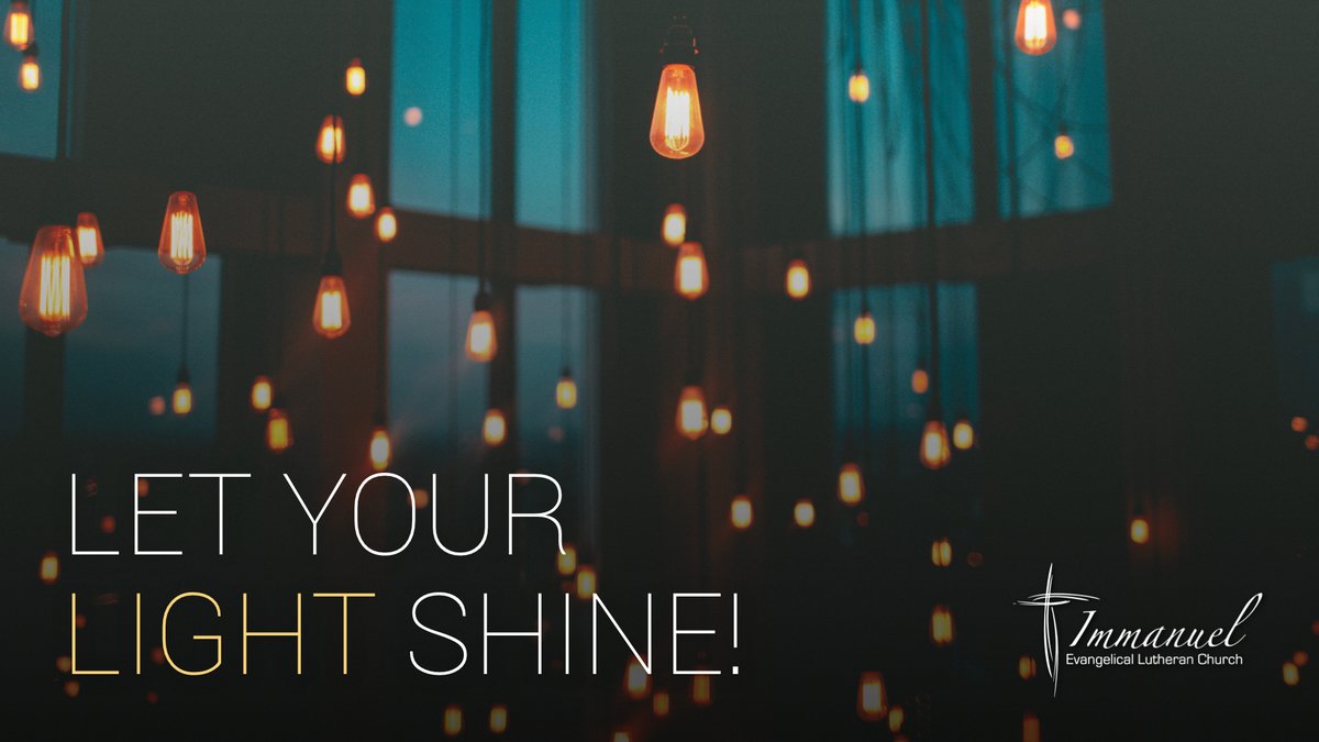 Let your light shine before others, so that they may see your good works and give glory to your Father in heaven. -Matthew 5:16⁠