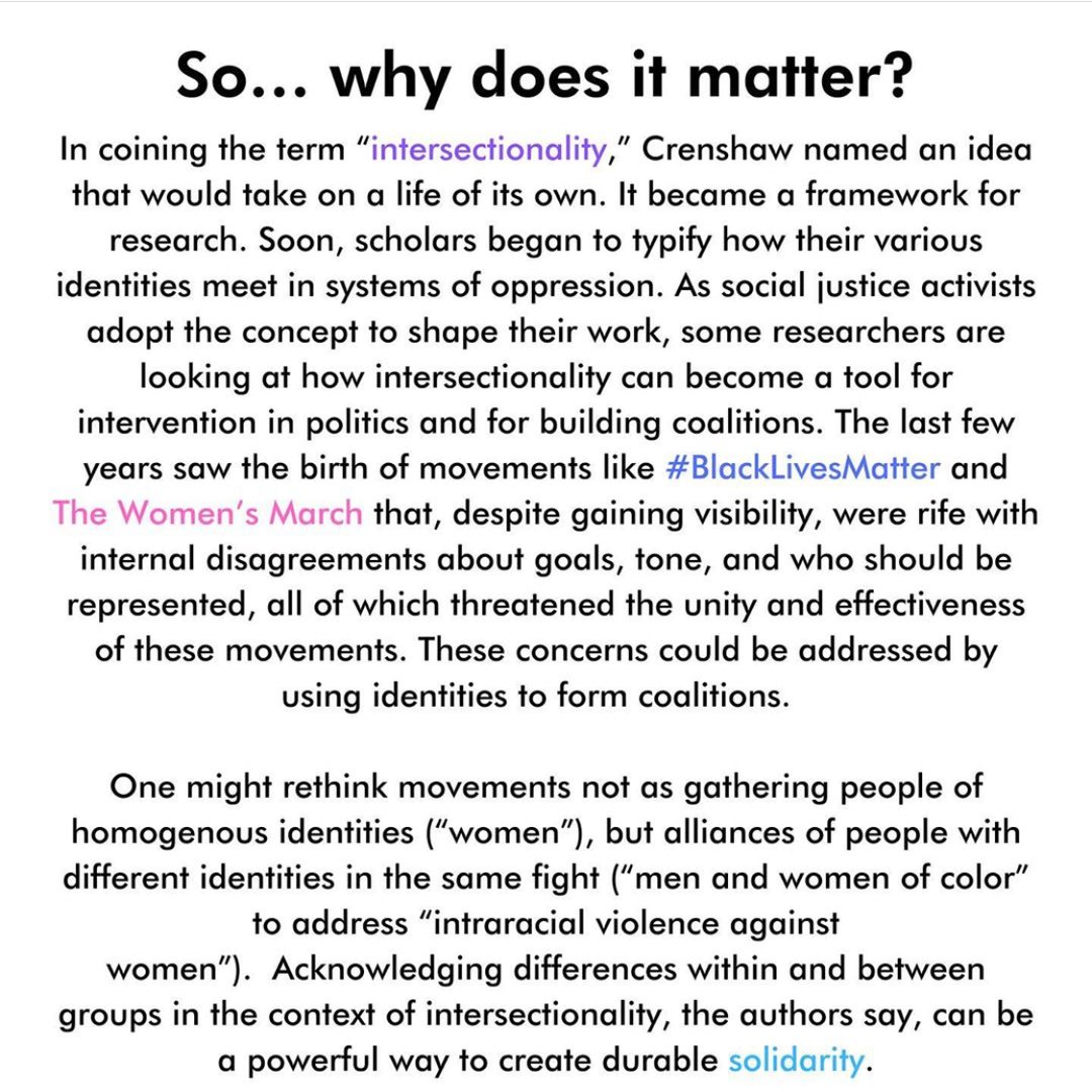 KanarysInc's tweet image. How can we talk about diversity and inclusion in the workplace and not talk about #intersectionality?

Spoiler: we can’t.

Demonstrating a recognition of difference is a step in fostering supportive &amp;amp; inclusive workplaces. 

Via @peahceproject

#DEIData