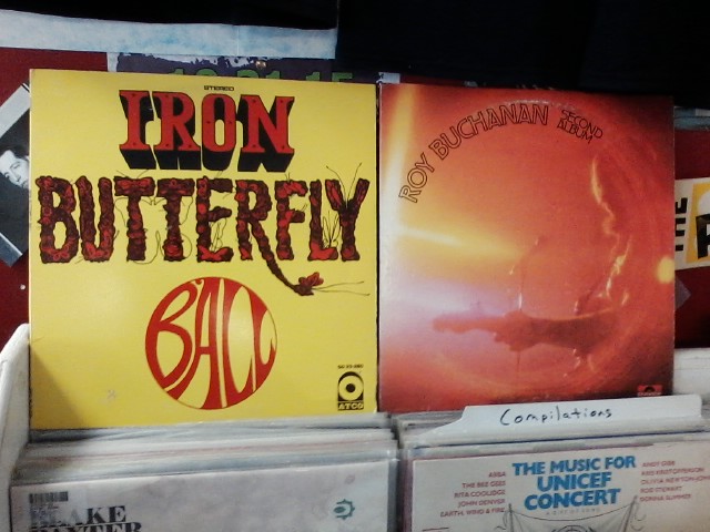 Happy Birthday to Ron Bushy of Iron Butterfly & the late Roy Buchanan 