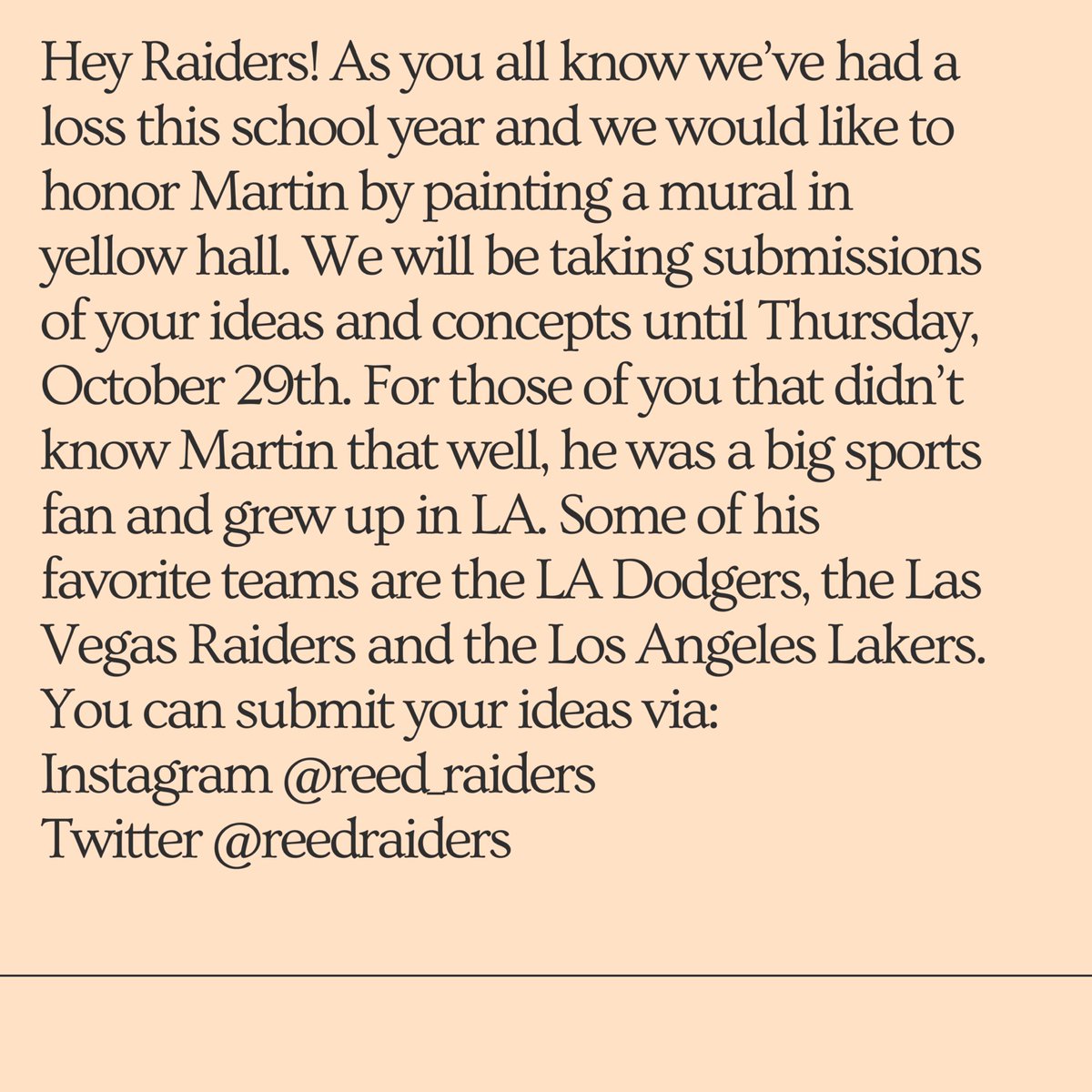 raider nation! 💙💛 (@reedraiders) on Twitter photo 