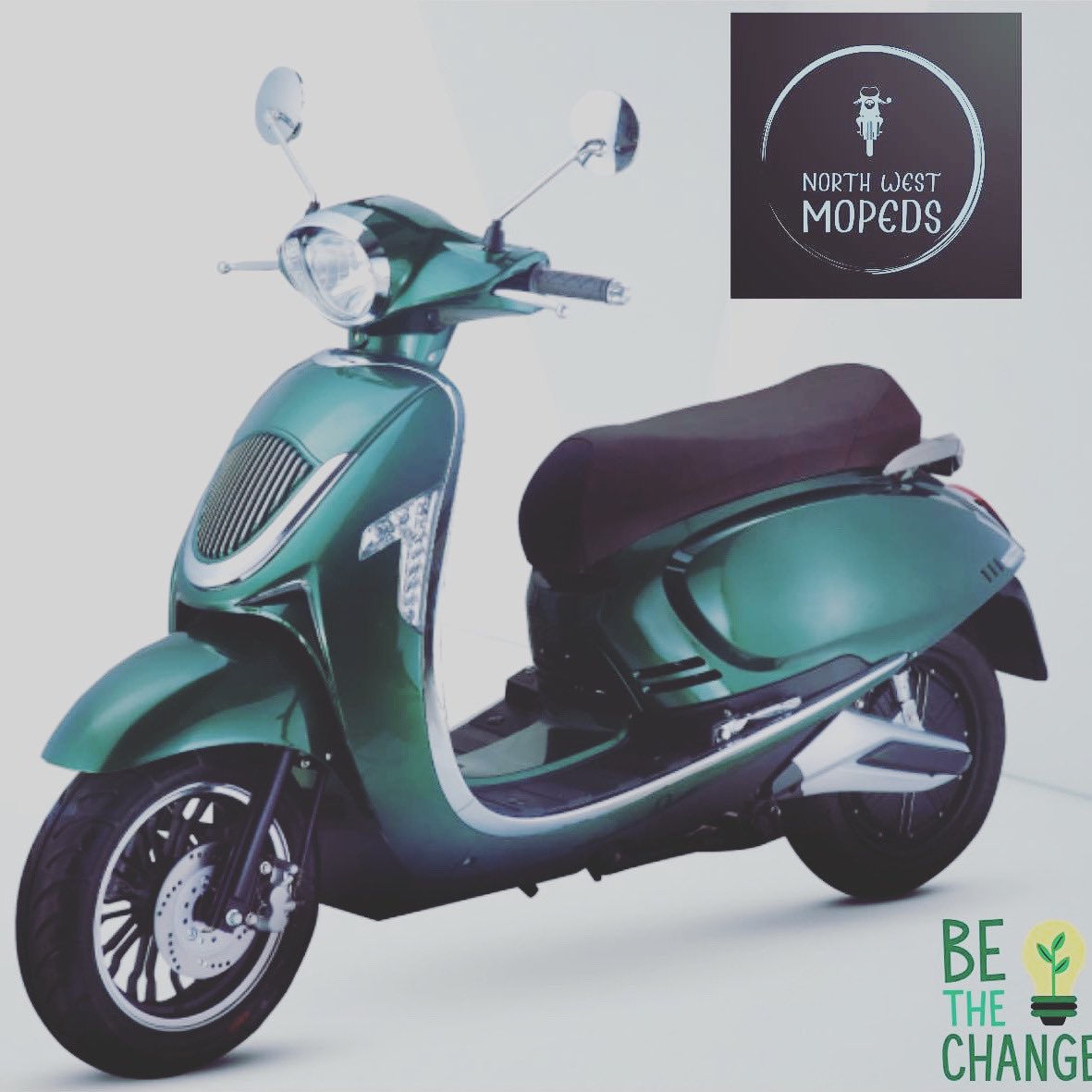 NWmopeds's tweet image. Electric Mopeds are rapidly increasing in popularity as  a method of commuting. With No petrol costs and near maintenance free, they are convenient and hassle free methods of getting about town.
#moped #electric #eco #custom #roadlegal