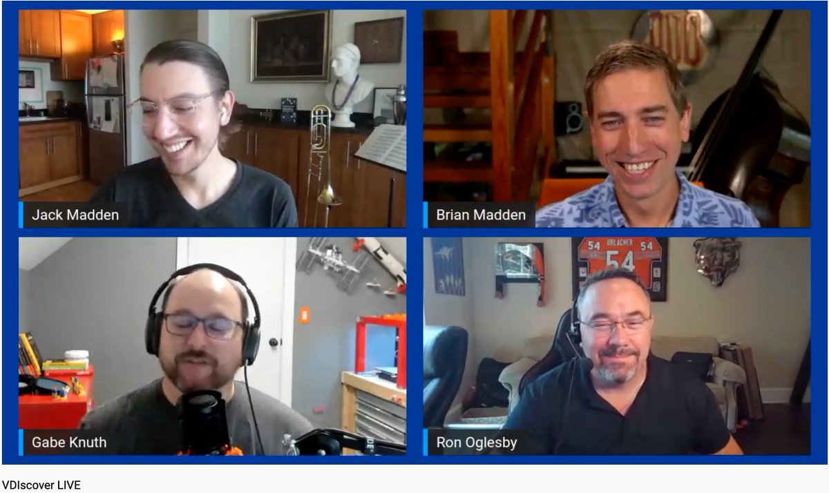 mrKasius's tweet photo. Had a great session! Thanks, @jackmadden, @brianmadden, @GabeKnuth, and @RonOglesby #VMware #VDIscover https://t.co/fEb7T6UJXL