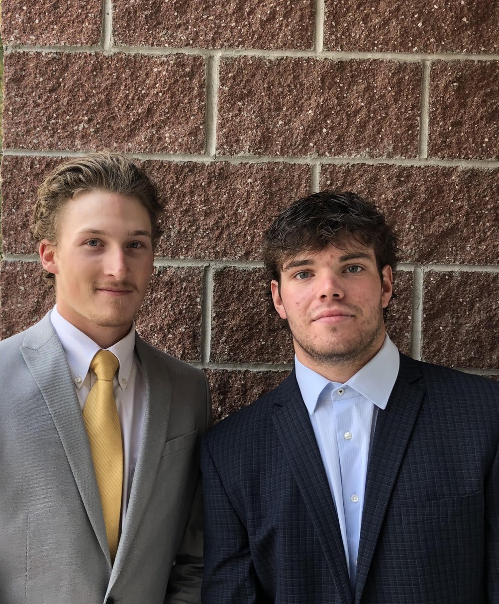 BHBMWY's tweet photo. Dylan Rumpke returns to @QuakeHockey as the points leader from a year ago. Austin Lawless is a newcomer that will fill in nicely defensively. @C_Havens22 caught up with both of them here: https://t.co/Jt9xRRpCeI #YellowstoneQuake #TheQuakeWay #NAH3L #Cody #WyoHockey https://t.co/xeLsQaBAwP