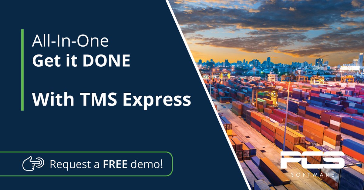PCSsoftware's tweet image. Limited time offer happening NOW! Get your first user set up on TMS Express for FREE through October 30, 2020. Streamline your freight operations today!

Request a demo: bit.ly/32SssKF #PCSsoftware #TMSexpress #TruckingTechnology #TransportationManagement