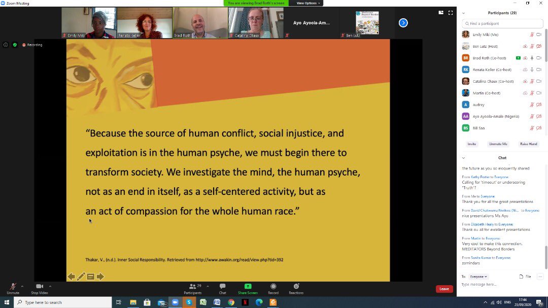 As a member of <a href="/MBBIntl/">Mediators Beyond Borders International</a> we are happy to join Global Peacebuilders &amp; Mediators for the Cyber Congress &amp; the Connected in Adversity, Leadership in Mediation (C.A.L.M) social media initiative to commemorate #PeaceDay &amp; the International Advocate for Peace Award from <a href="/CardozoJCR/">Cardozo Journal of Conflict Resolution</a>