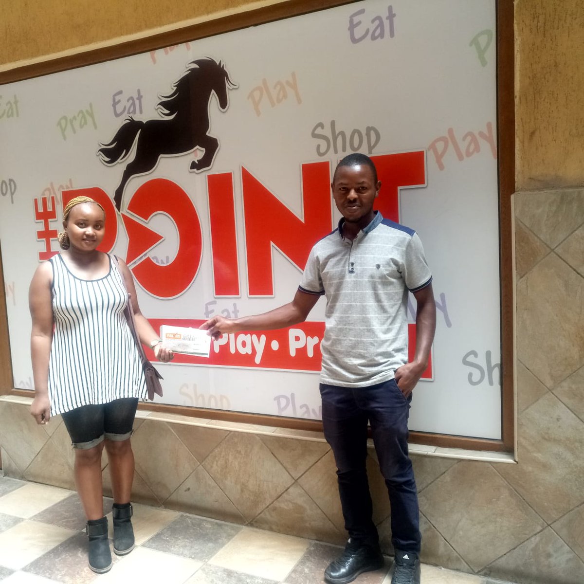 ThePointMall1's tweet photo. Celebrating voucher winners. Facebook Michael Mulinge and Twitter @KingPiddie. Who is next? #pointmall #naivas #WednesdayMotivation https://t.co/560T7n3GzY