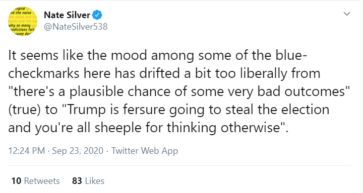 "What if everything is better than it looks, and you're overreacting"