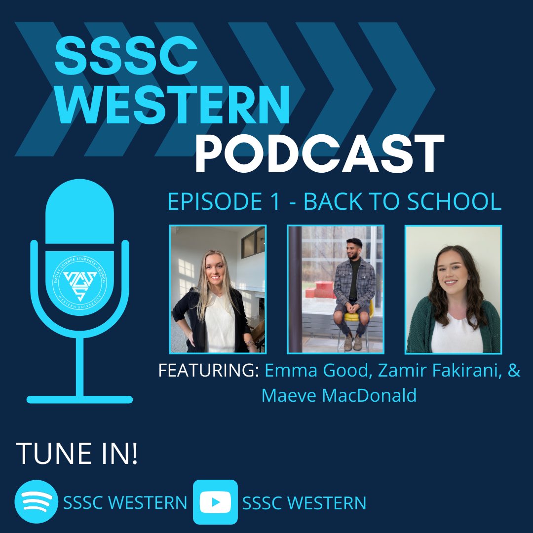 Hey Social Sci!! Our first ever podcast episode is now out!! Tune in for tons of back-to-school tips and advice from three SSSC execs! 💙