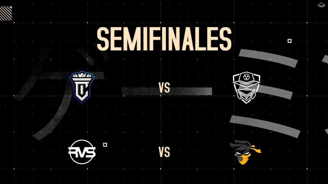 #Semifinales

<a href="/ThreeCrownsGG/">ThreeCrowns™</a> vs <a href="/TGPhantomGG/">TG Phantom</a> 

<a href="/RvS__club/">RvS Club</a> vs <a href="/ACE1_COL/">ACE1 Colombia</a> 

¿Quiénes serán los finalistas?🤔

¡Mucha suerte a todos!
