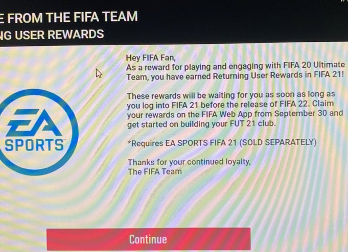 Web app Fifa21