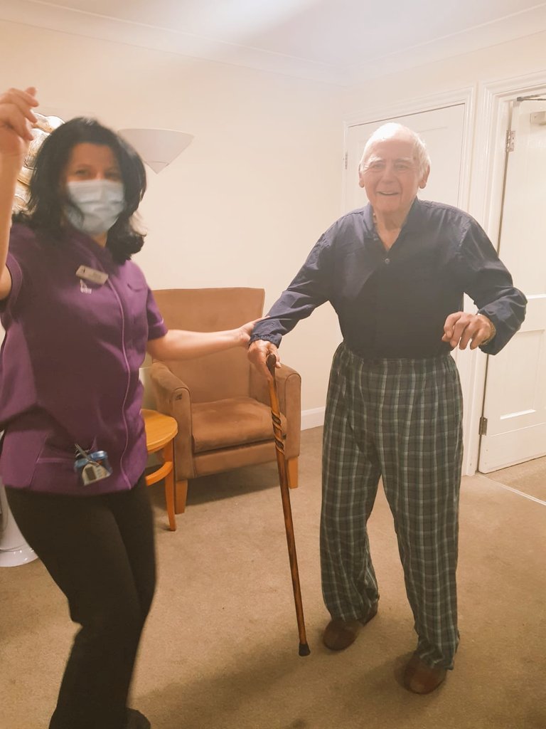 TheFirsCH's tweet photo. #eveningdancing, brightens up our residents and staffs day ๐ค @TheFirsCH #COVID19 #WednesdayWisdom #WednesdayMotivation #Here4OurResidents https://t.co/SfHqUziRrK